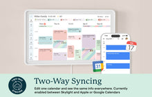 Load image into Gallery viewer, The Skylight Calendar 2 (Classic/White) with Plus Plan
